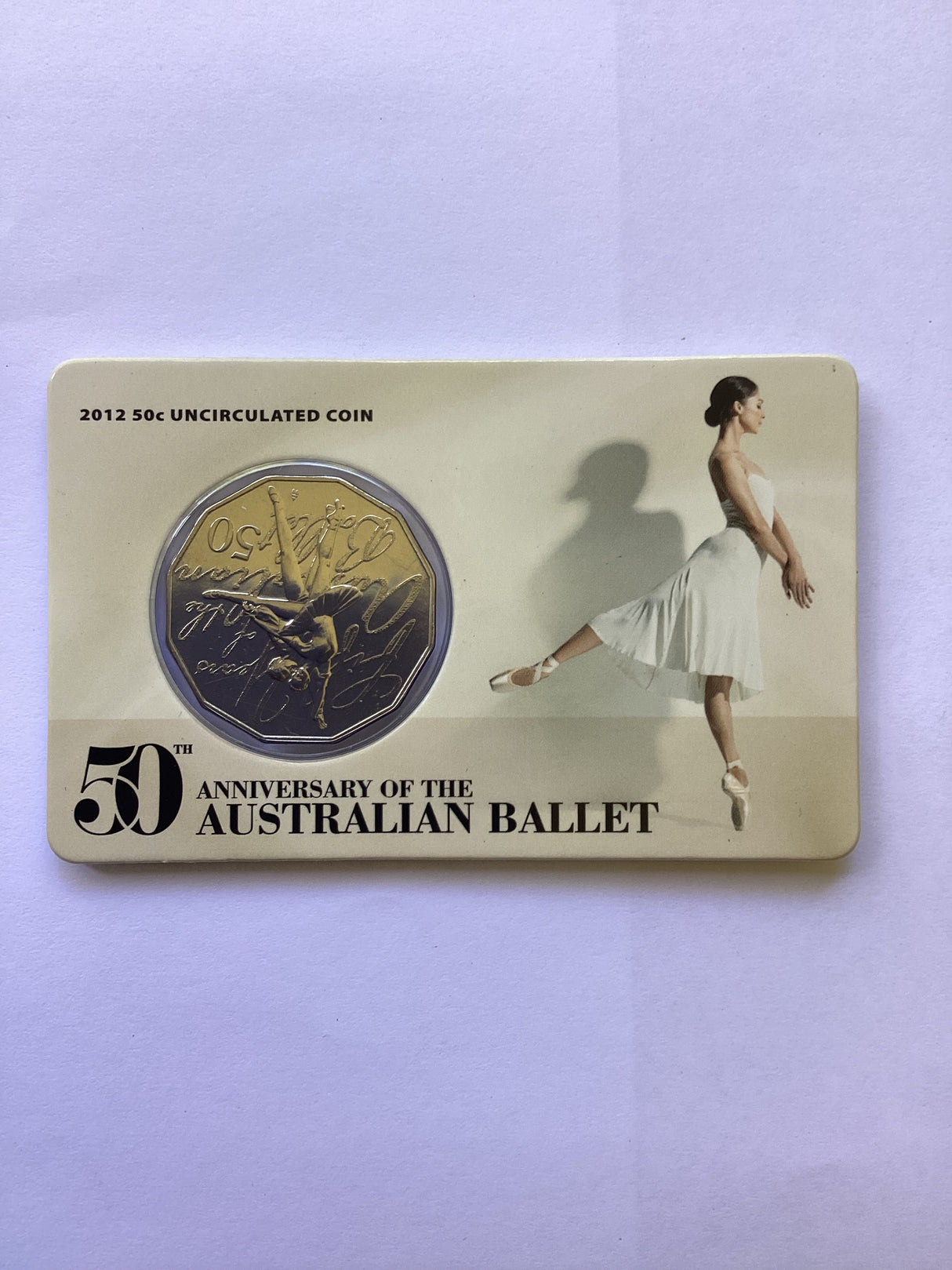 2012 50c 50th Anniversary of the Australian Ballet