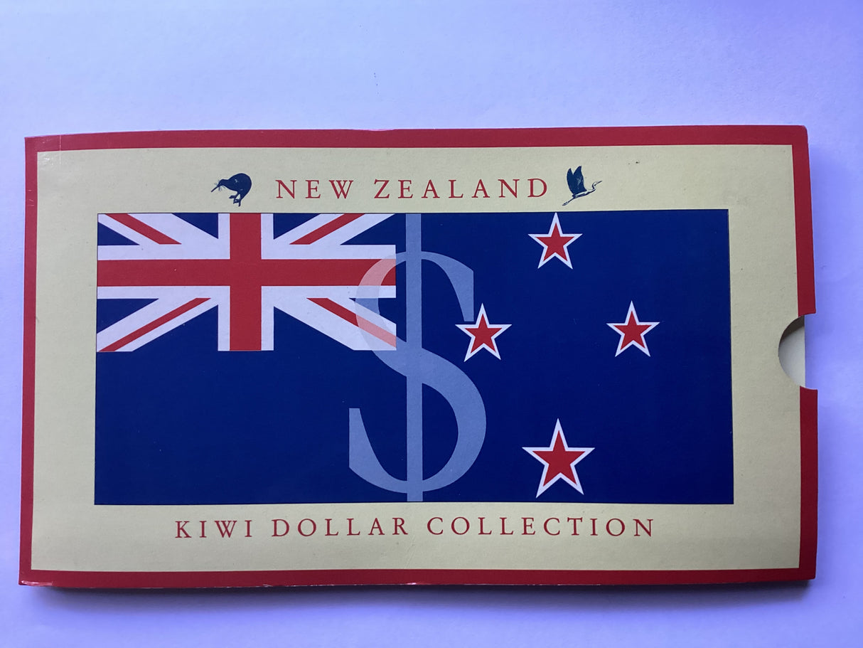 1990 New Zealand Coin and Note Set