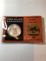 1995 $1 Silver Kangaroo