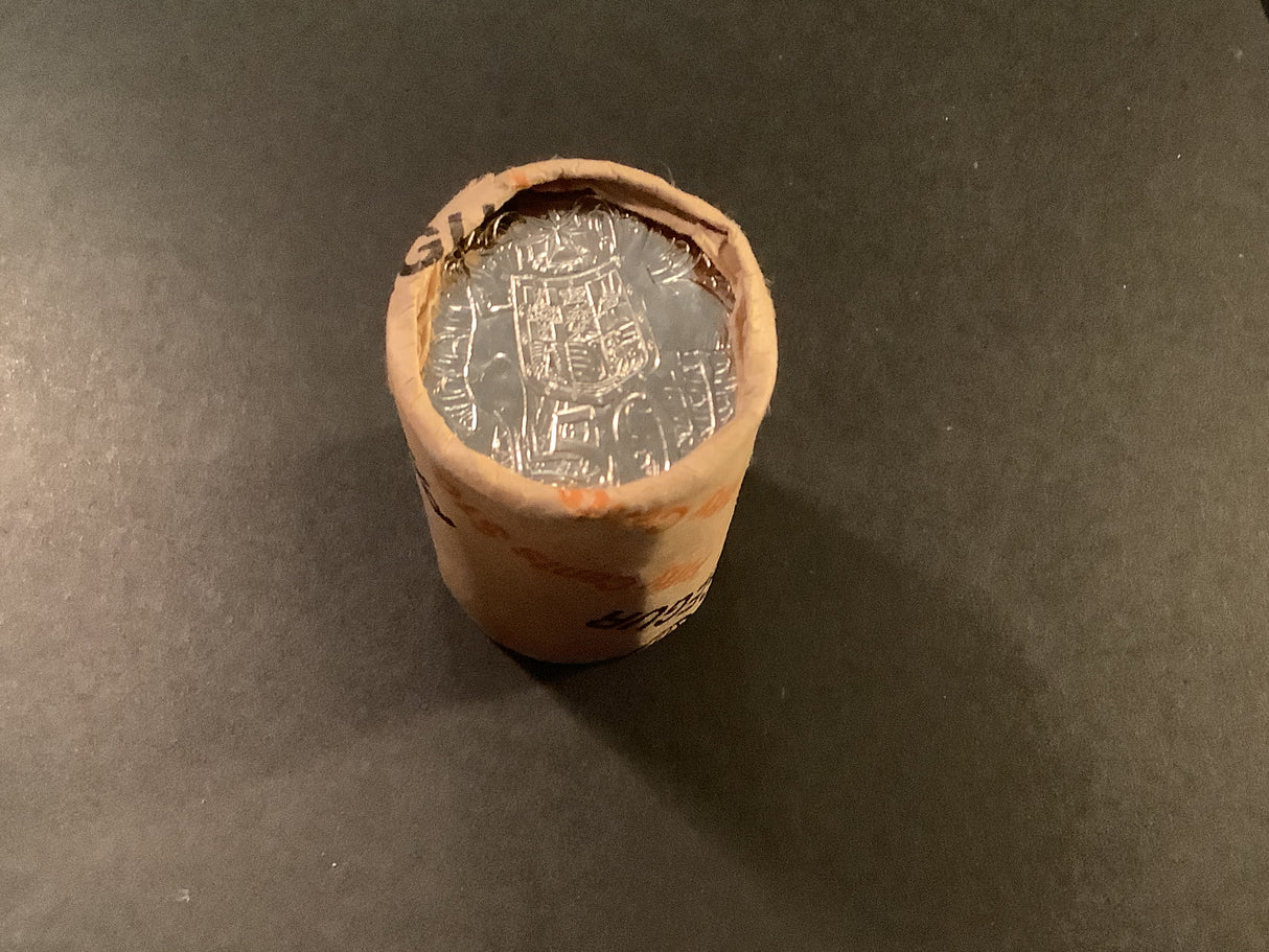 2019 50 Cent Coin JC Coat of Arms Security Roll.