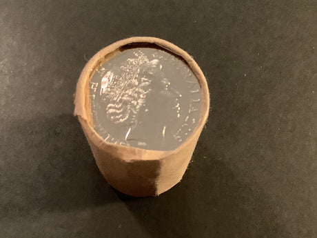 2018 50 Cent Coin Coat of Arms Security Roll.