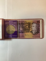1988 $5 coin and $5 note pack