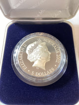 2002 Queen Mother 1 Ounce Silver Proof Coin