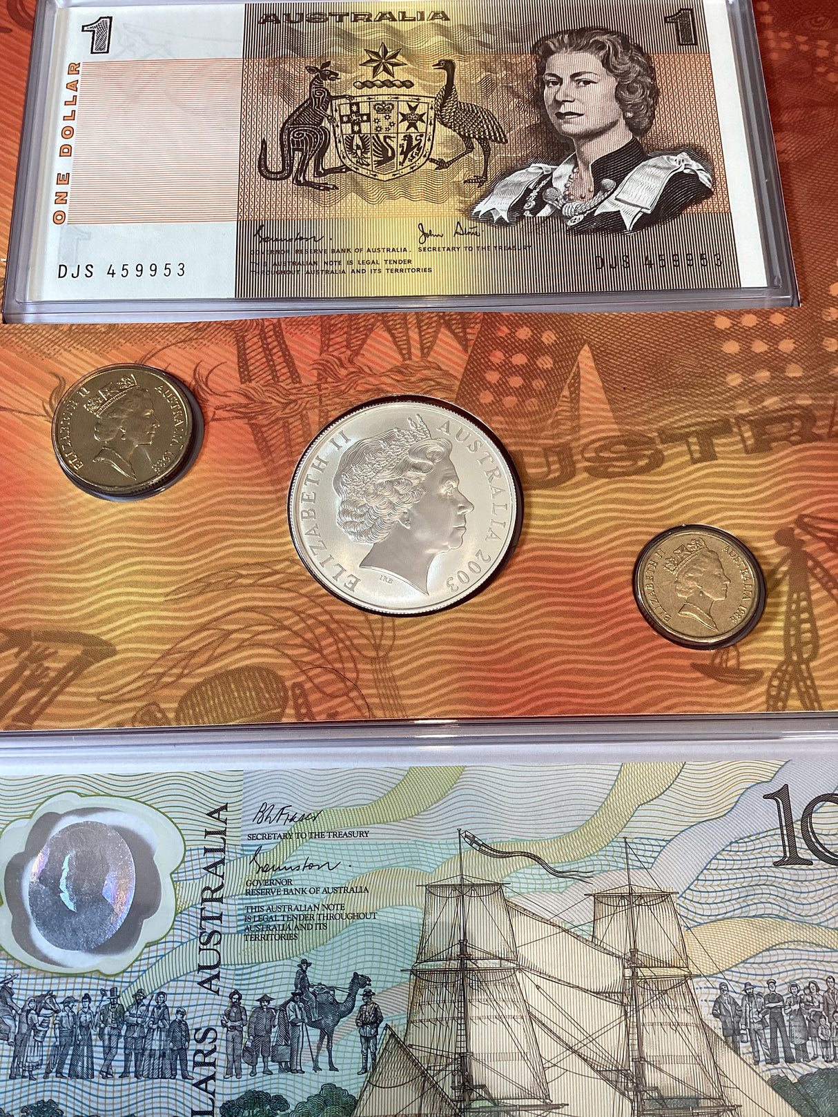 2003 Indigenous Australia Coin and Note Portfolio