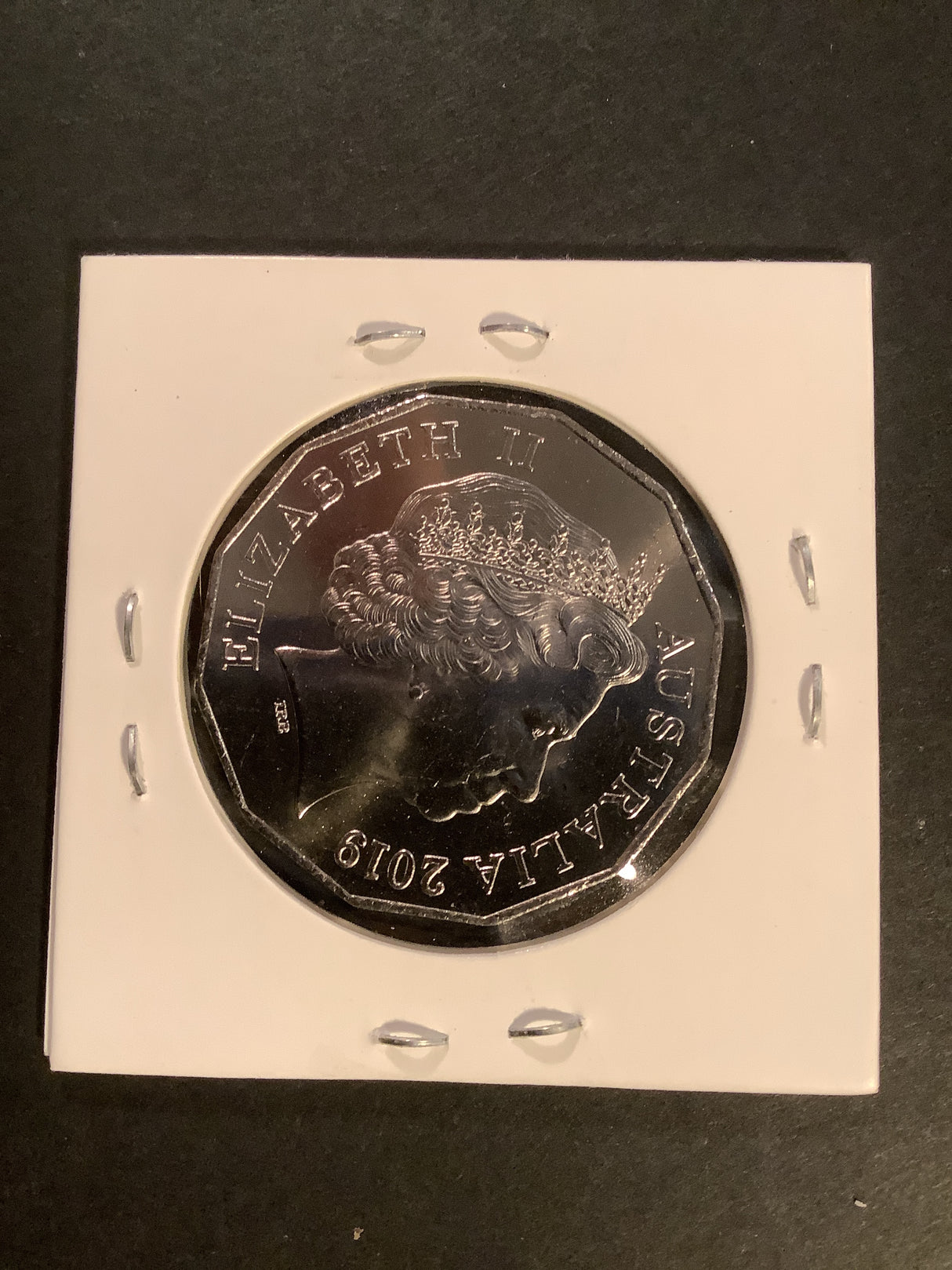 2019 Australian Coat of Arms IRB Uncirculated 50 Cent Coin.