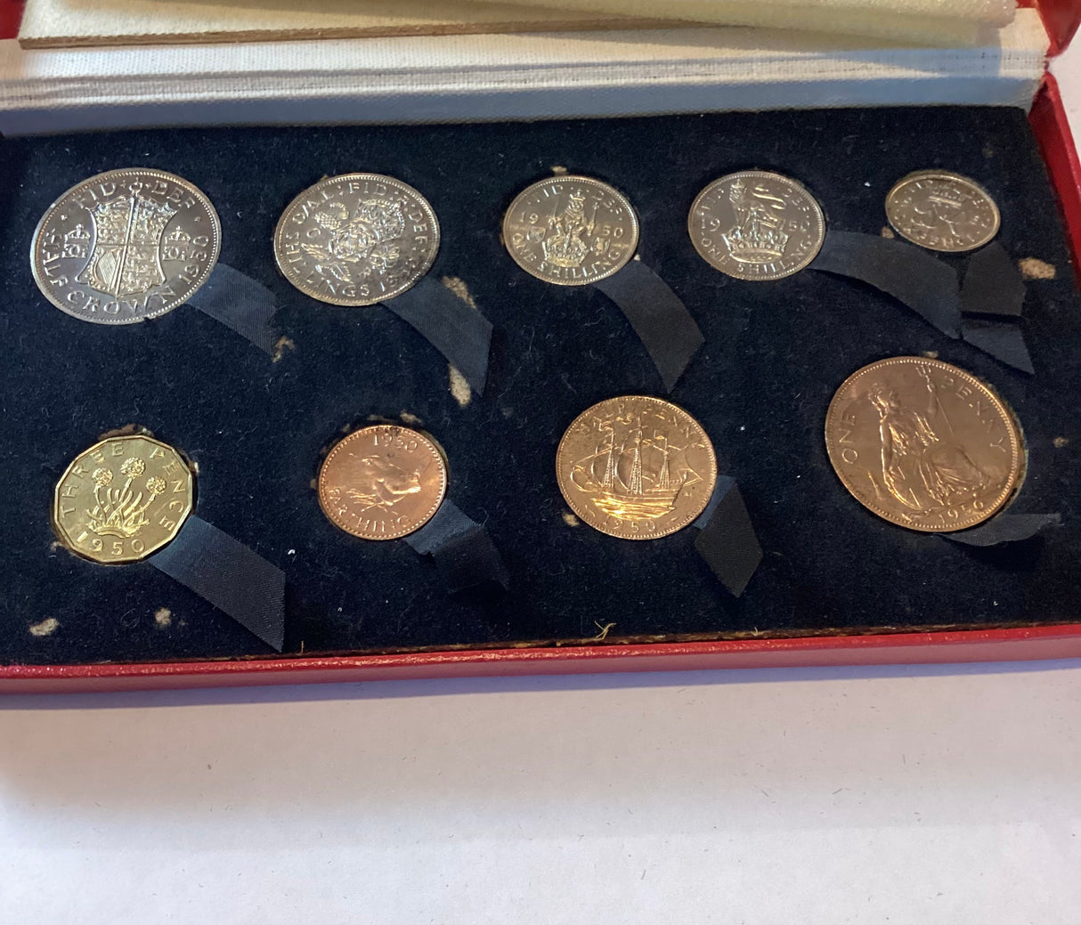 1950 Royal Mint 9 Coin Proof Set