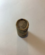 2001 Bradman 20c Coin Roll. Heads/Tail