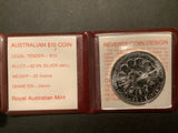 1982 $10 Brisbane XII Commonwealth Games Uncirculated Silver Coin