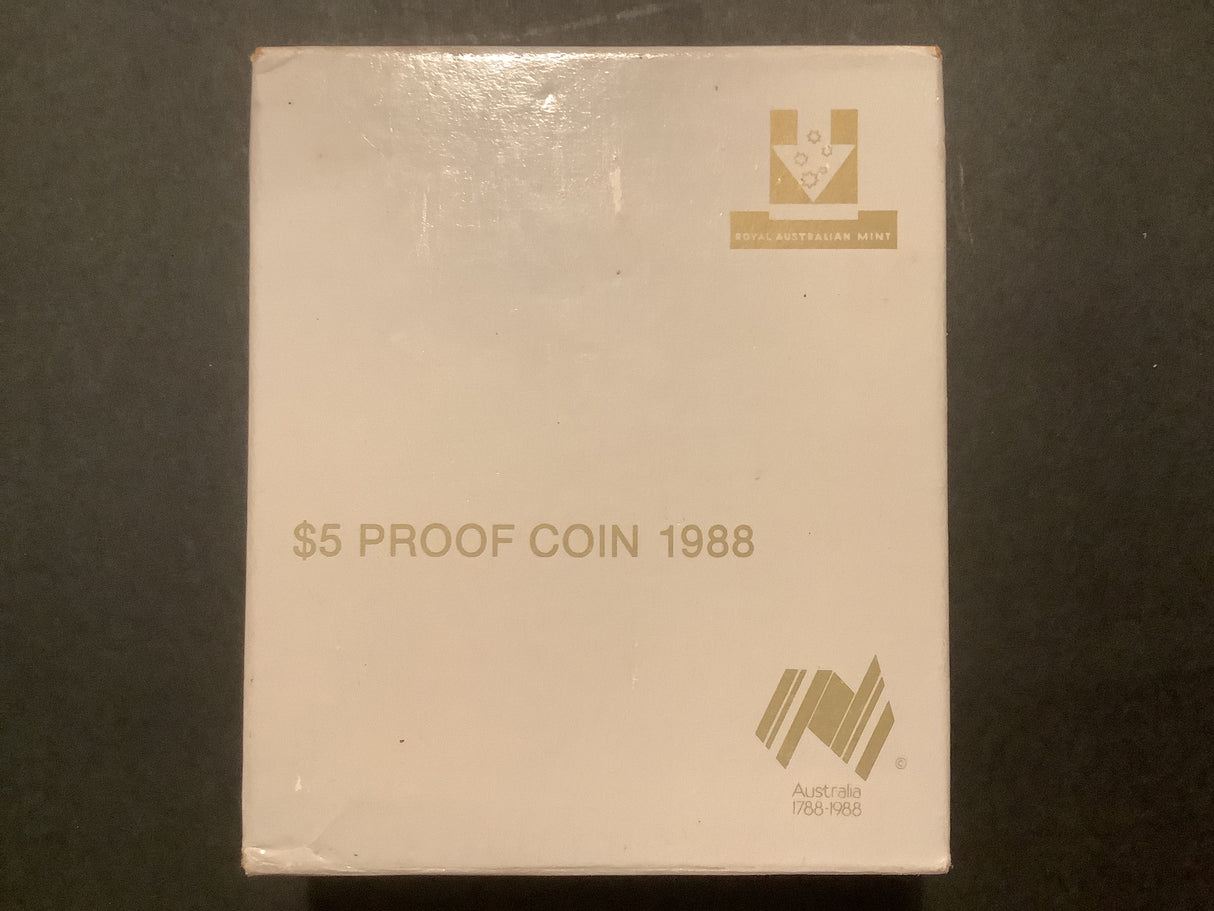 1988 $5 Dollar Proof Coin.