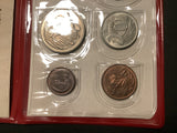 1969 Uncirculated Mint set in Red Folder.