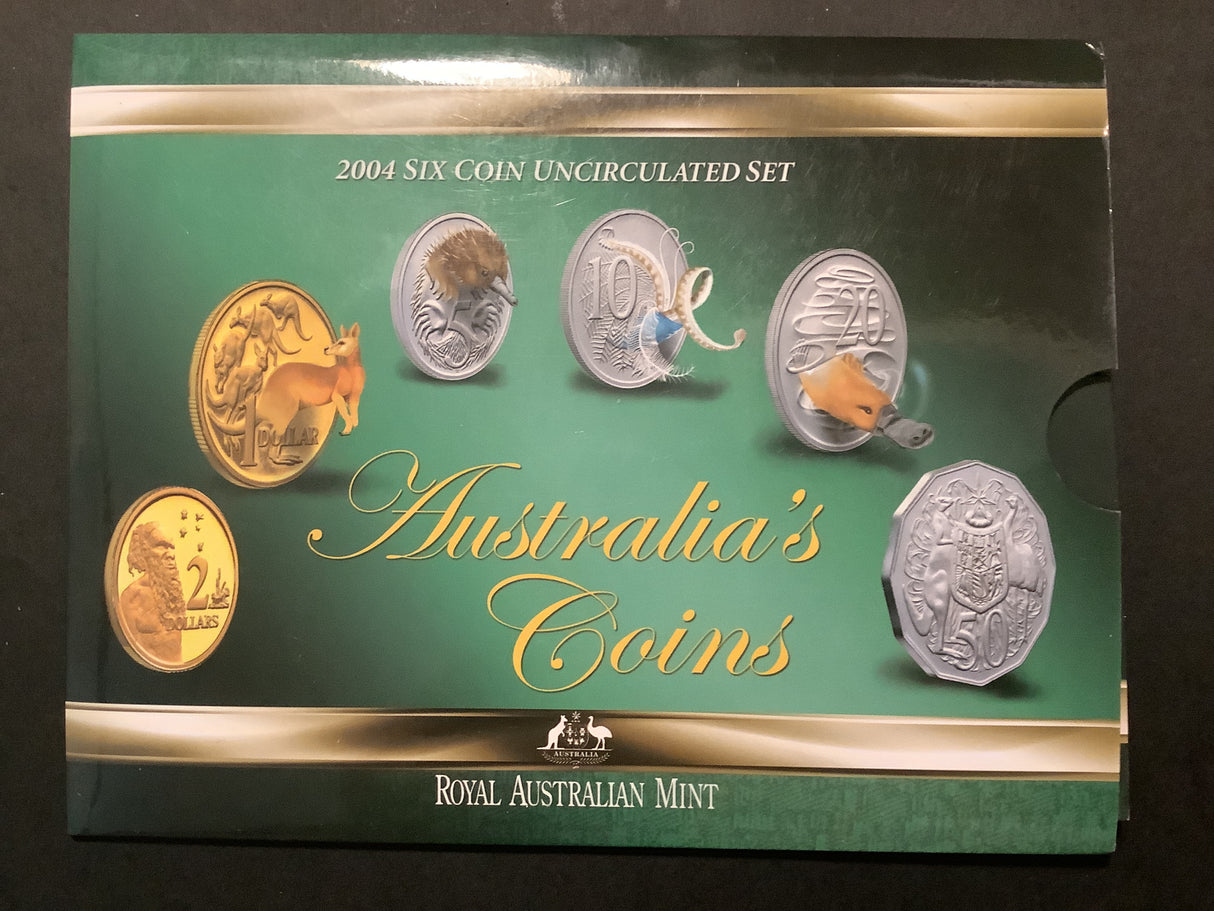 2004 Australian Uncirculated Set. Australia's Coins