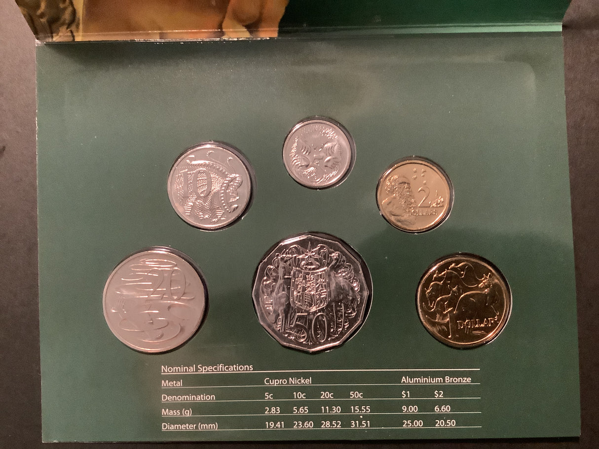 2004 Australian Uncirculated Set. Australia's Coins