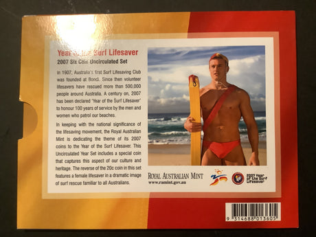 2007 Australian Uncirculated Set Year of the Lifesaver