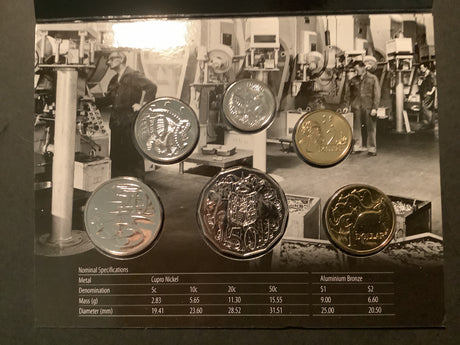 2010 Australian Six Coin Uncirculated Mint Set