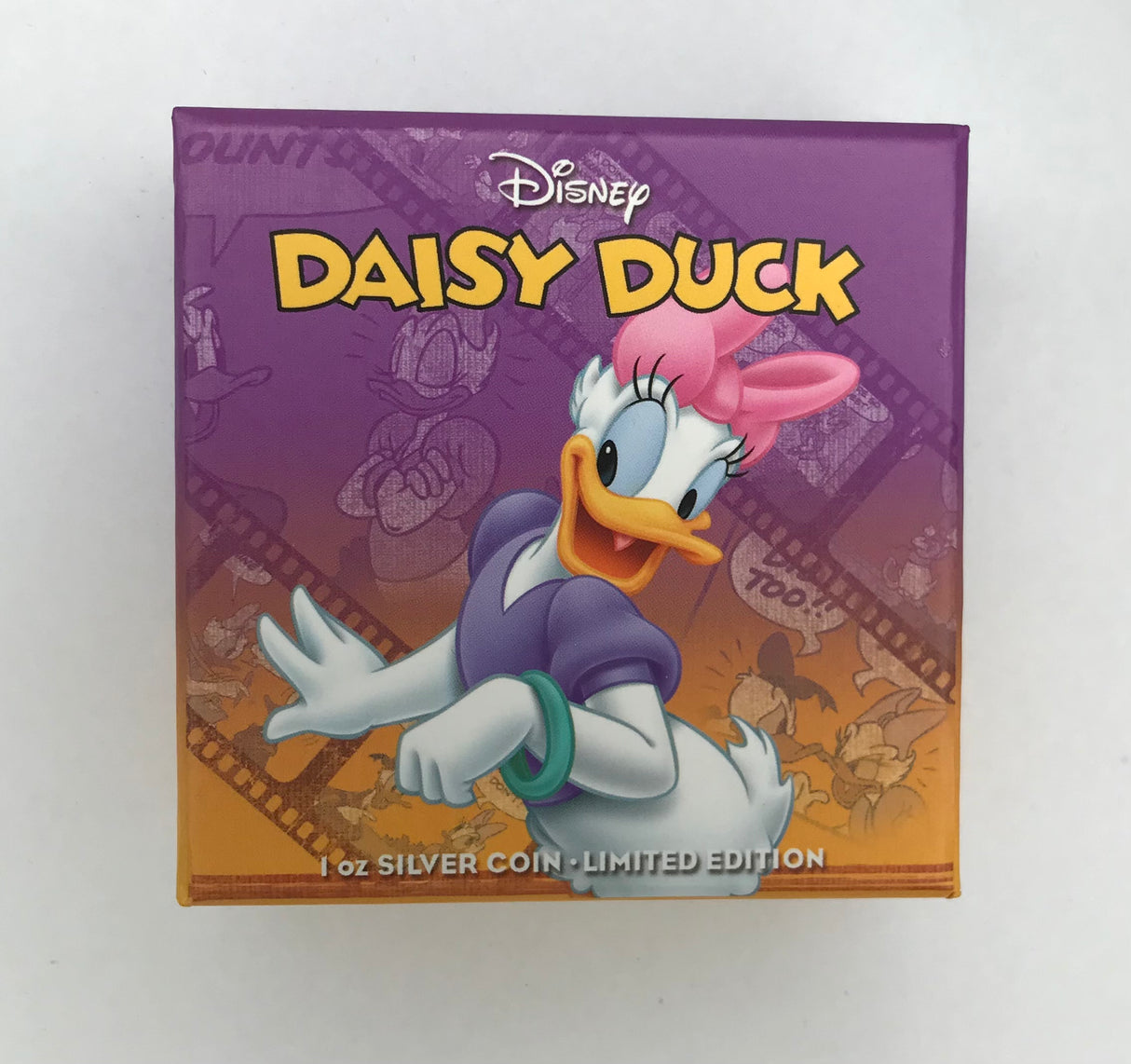 2014 $2 1oz Silver Coin. Daisy Duck.