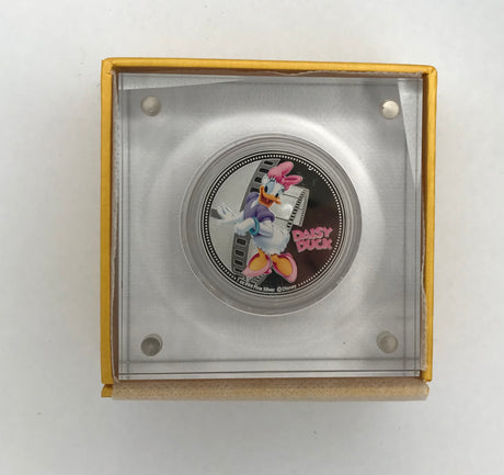 2014 $2 1oz Silver Coin. Daisy Duck.