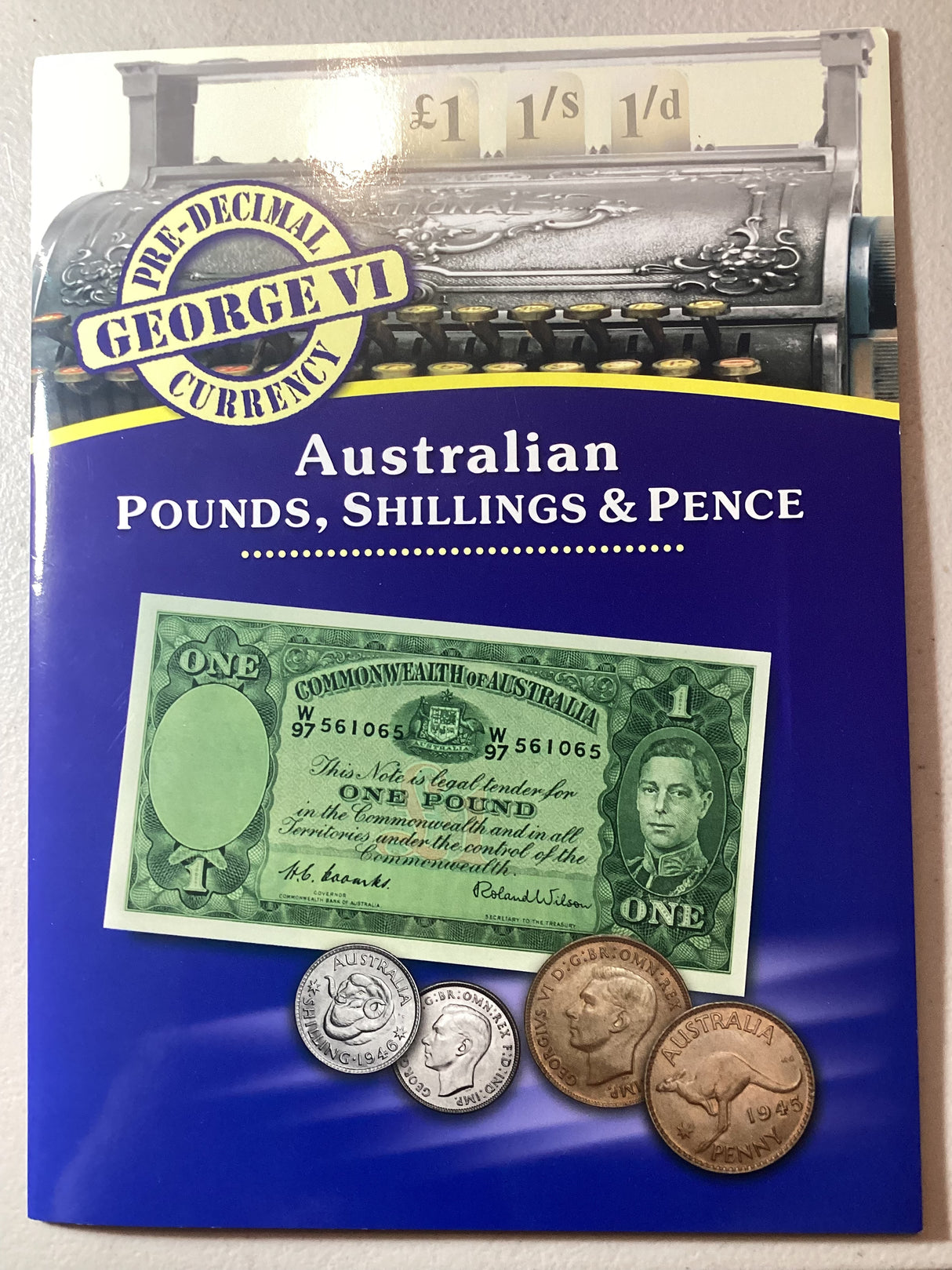 2011 Australian Pounds, Shillings & Pence Folder Downies