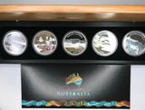 2006-2008 Discover Australia 15 Coin Silver Proof Set.