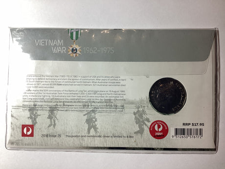 2016 50c Vietnam War PNC