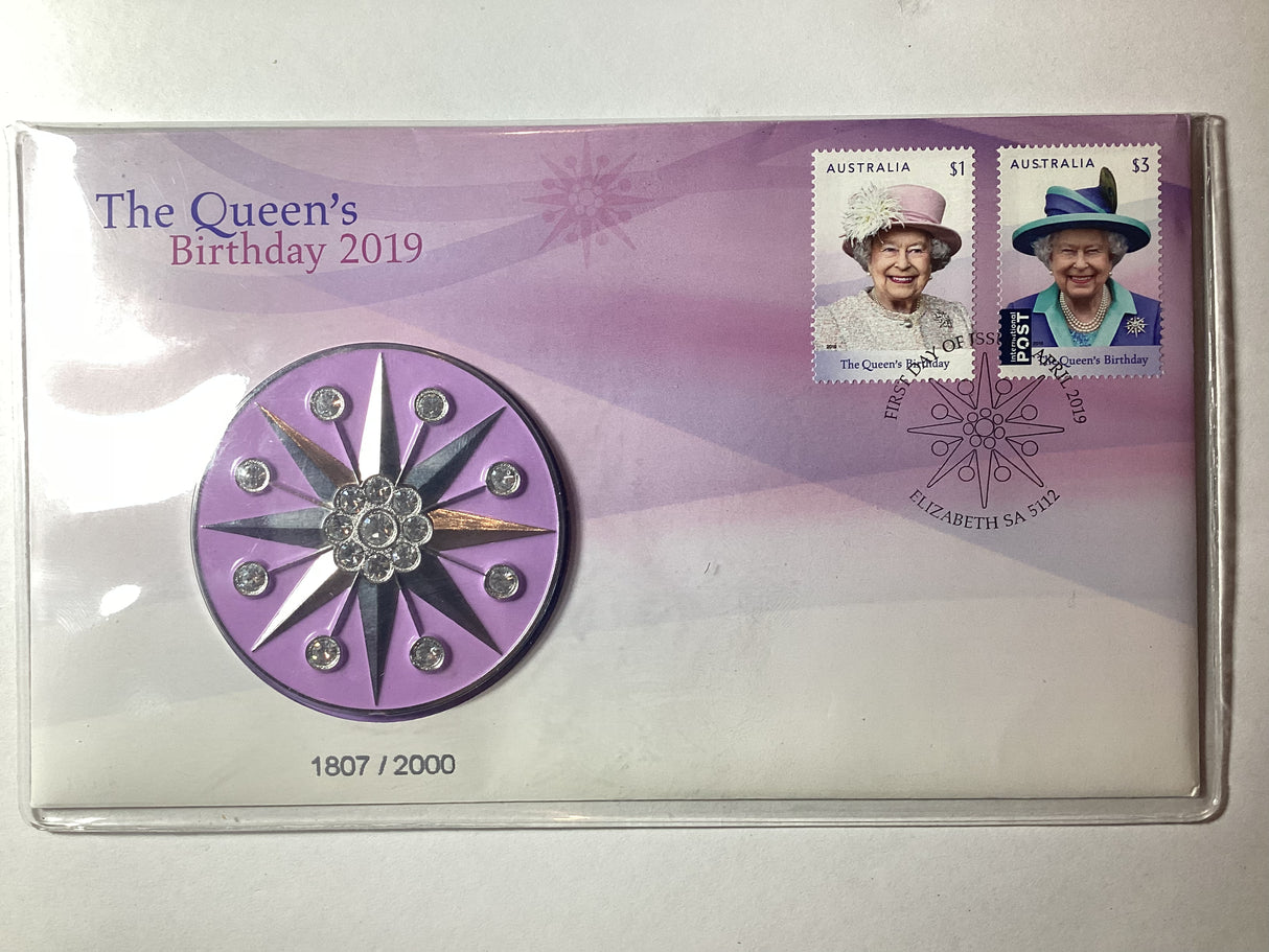 2019 Medallion The Queen's Birthday PNC