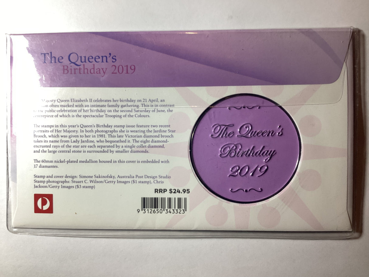 2019 Medallion The Queen's Birthday PNC