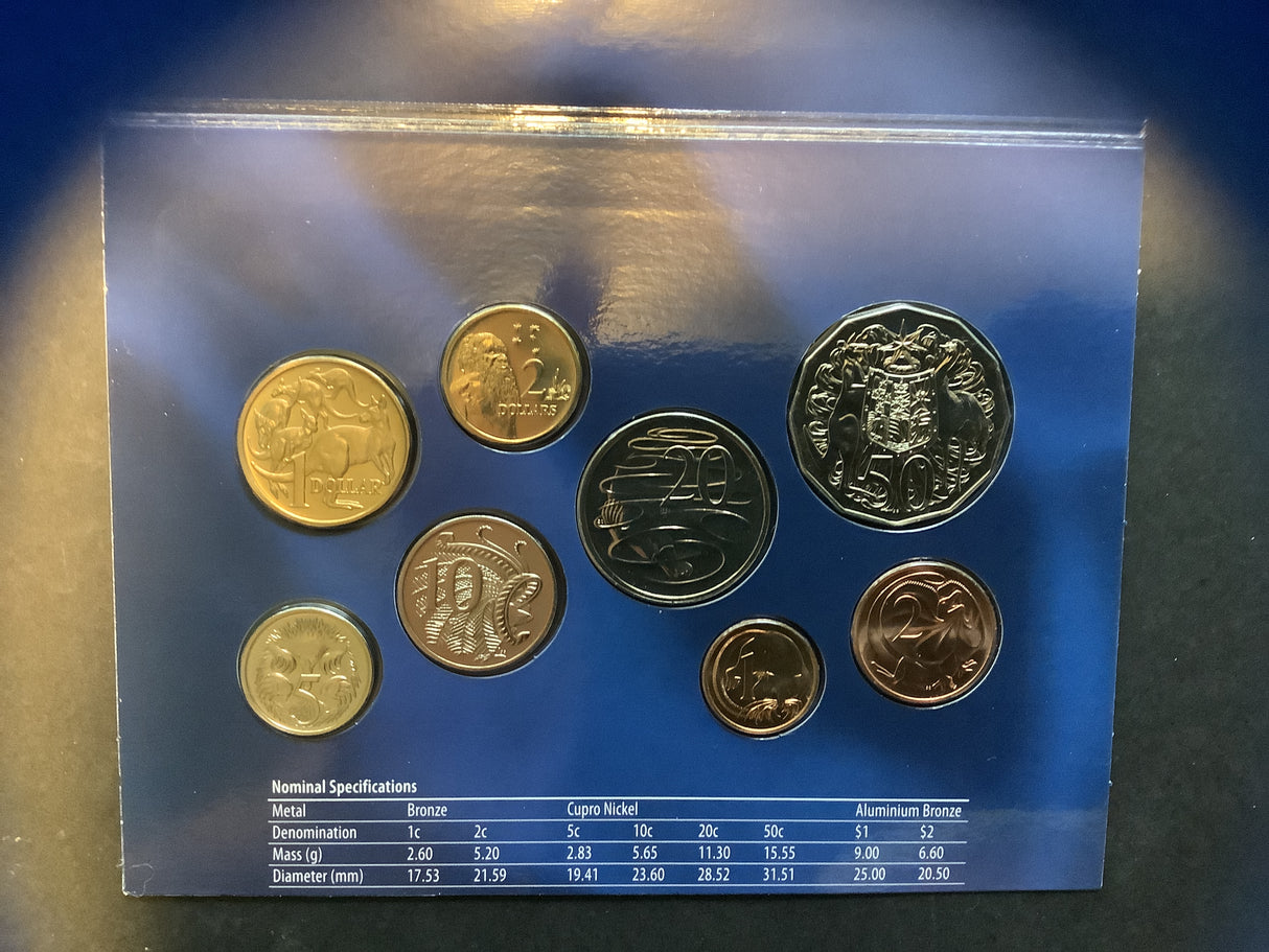 2006 Uncirculated Set. 40 Years of Decimal Currency.