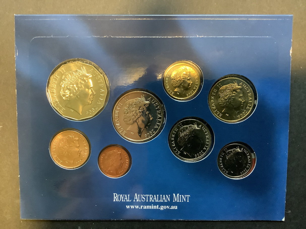 2006 Uncirculated Set. 40 Years of Decimal Currency.