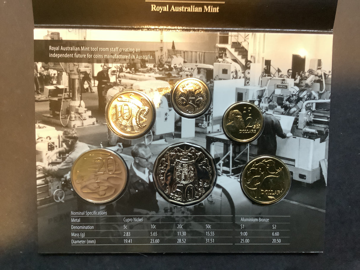 2011 RAM uncirculated six coin set.