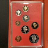 1990 8 Coin Australian Proof Set. Aboriginal People.