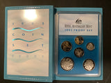 1993 6 Coin RAM Australian Proof Set.