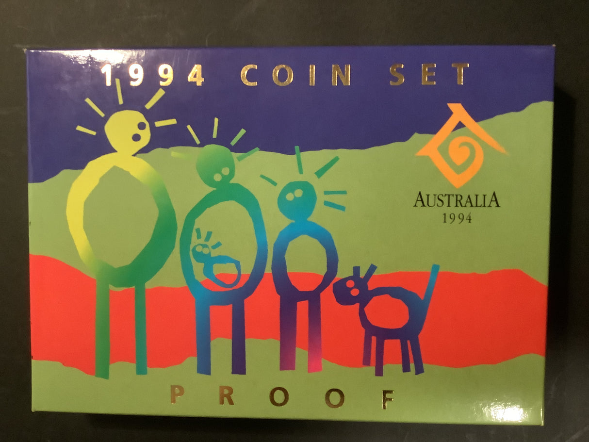 1994 6 Coin Proof Set. Year of the Family.