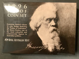 1996 Australian Proof Set. Sir Henry Parkes.