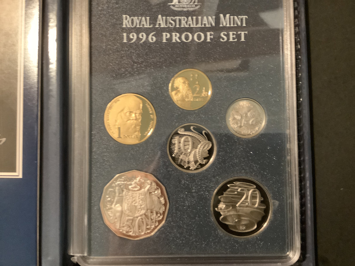 1996 Australian Proof Set. Sir Henry Parkes.