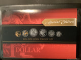 2014 Australia Proof Set 'Special Edition'. Featuring Special $1 Coin.