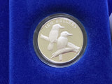 1989 $10 Silver Proof Birds of Australia Series Kookaburra