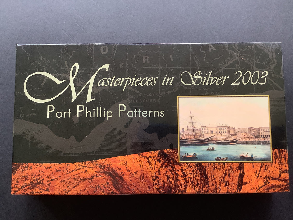 2003 Masterpieces in Silver Port Phillip Pattern.