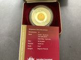 2005 $1 Silver Proof Subscription Coin. 1855 Sydney Half Sovereign.