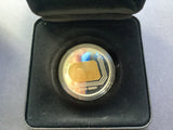 2009 $1 Gold Plated Silver Subscription Proof Coin. 1852 Adelaide Assay Office Gold Ingot.