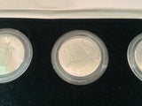 1985-1993 Ten Dollar Silver Proof State Series Collection. 8 coins