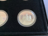 1985-1993 Ten Dollar Silver Proof State Series Collection. 8 coins