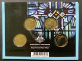 2015 Four Coin Mintmark & Privy Set. Centenary ANZAC.