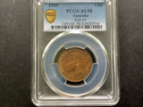 1939 PCGS AU58 Australian Half-Penny