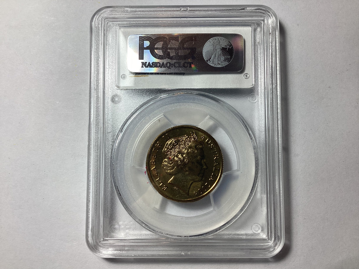 2004 $1 Eureka Stockade 'E' Mintmark MS65