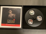 2014 The Anzac Spirit 100th Anniversary 3 Coin 1/2 ounce silver coin set.