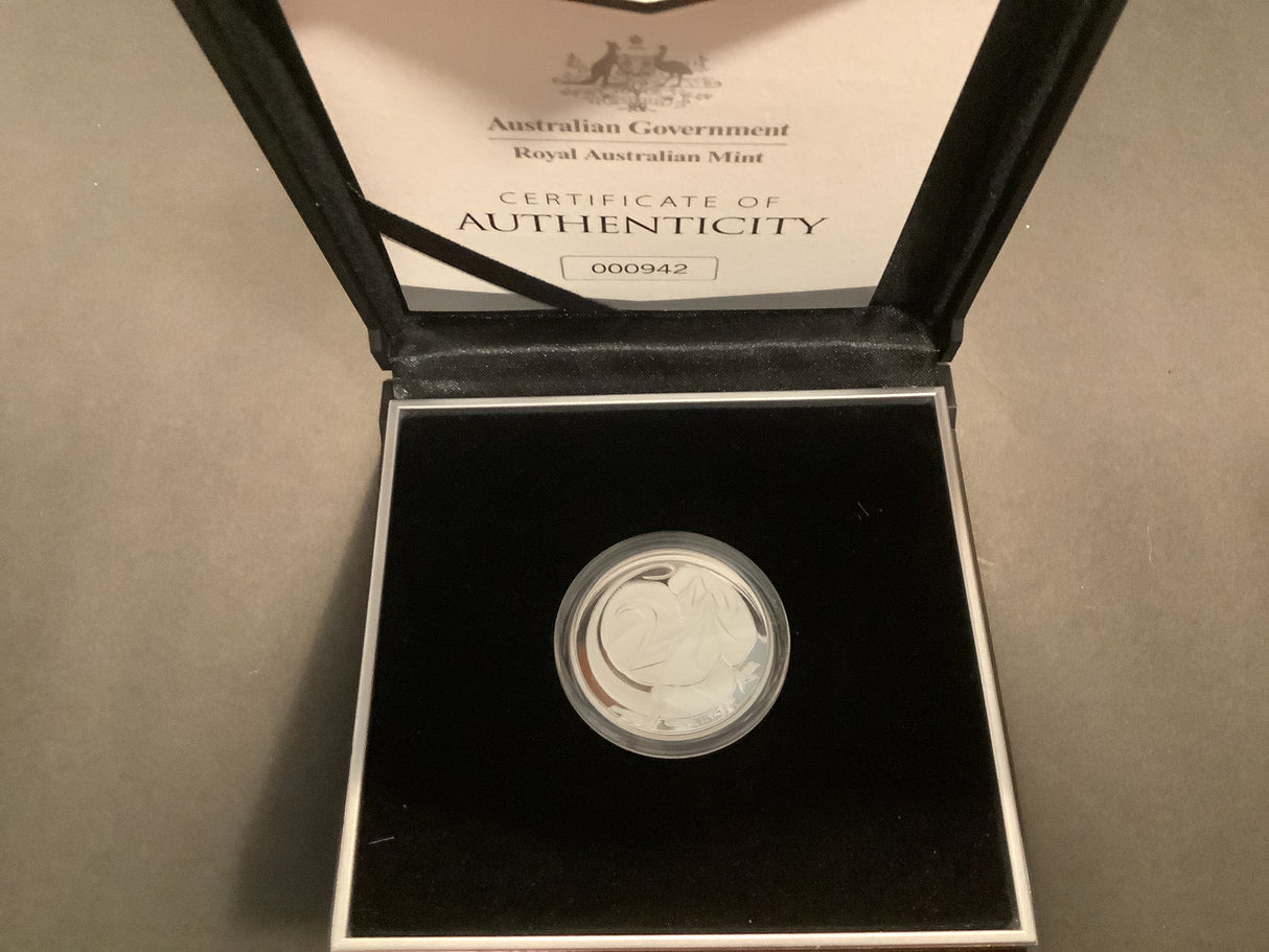 2018 2c High Relief Fine Silver Proof Coin. Decimal Designs in Perspective.