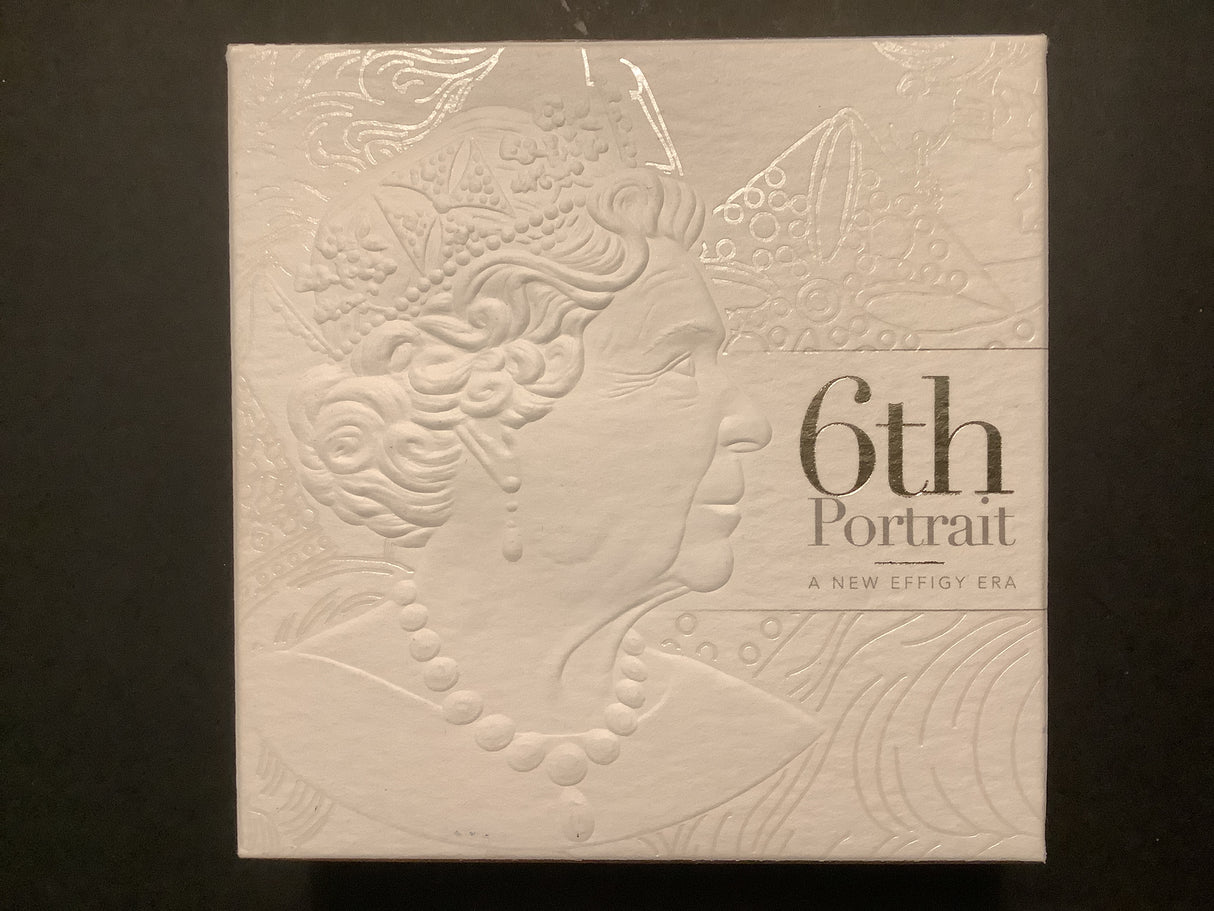 2019 6th Portrait A new Effigy Era $1 Silver Proof Coin.