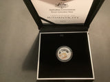 2020 Eureka Australia's Gold Rush. $1 'c' Mintmark Selectively Gold-Plated Silver Coin.