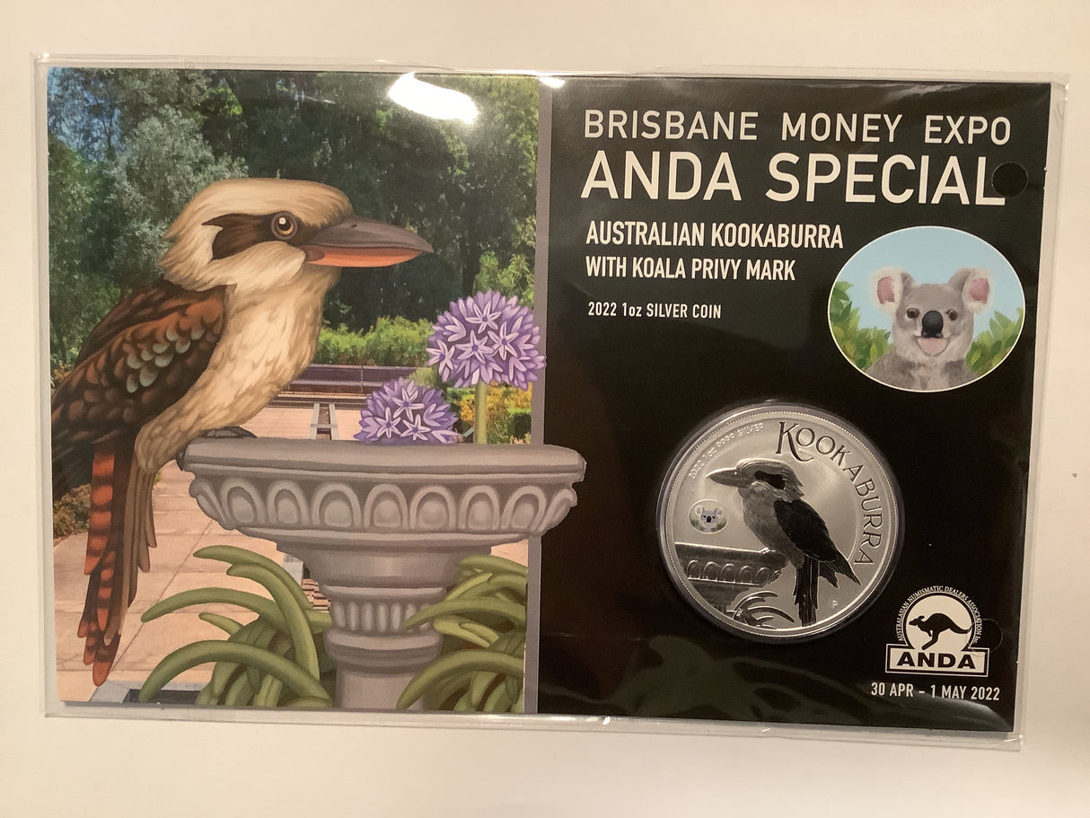 2022 ANDA Brisbane 1 Ounce Koala.