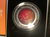 2014 $5 Silver Domed Proof Coin. Southern Skies Orion.