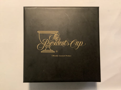 2011 $10 The Presidents Cup 5 ounce Silver Proof Selectively Gold Plated Coin